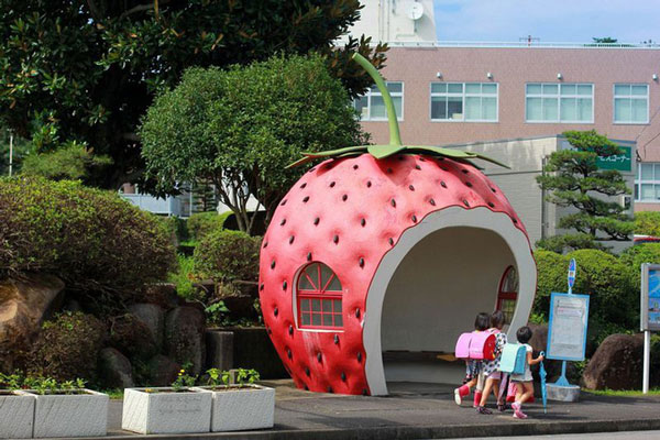 7 nhà chờ xe bus 'độc nhất vô nhị' chỉ có thể ở Nhật Bản