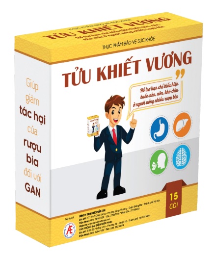 Tửu Khiết Vương – Giải pháp từ thiên nhiên an toàn, hiệu quả giúp giải rượu nhanh