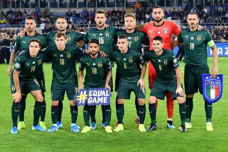 7. Italia (tỷ lệ: 11/1).