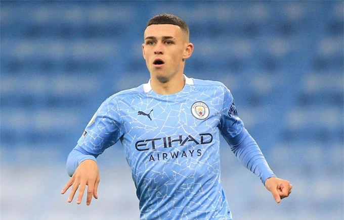 Foden giờ đã là trụ cột của Man City