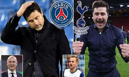 Tottenham tính gây sốc bằng cách tái hợp Pochettino để giữ chân Kane