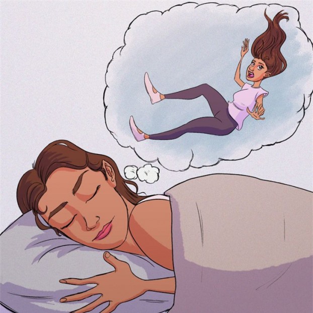 Vì sao chúng ta có cảm giác như 'rơi từ trên cao' khi đang ngủ?