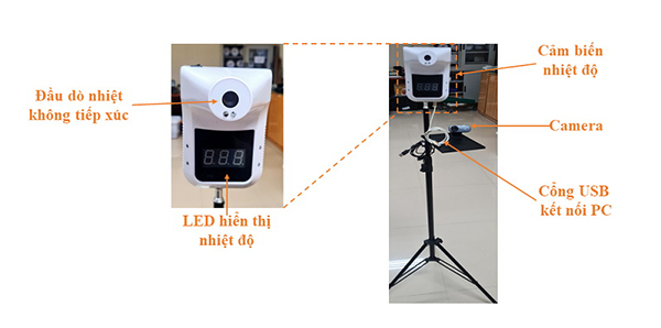 CPCEMEC sẵn sàng chuyển giao công nghệ sản xuất máy đo thân nhiệt tự động 