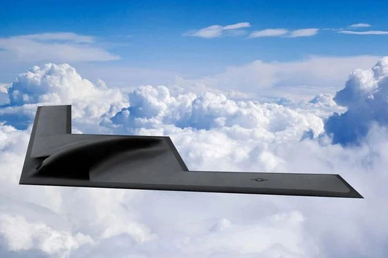 Mẫu drone B-21 Raider được phát triển cho Không quân Mỹ (Ảnh: Northrop Grumman)