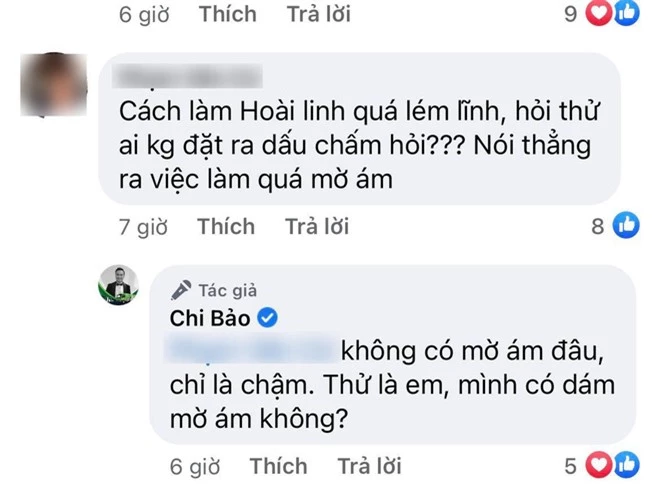 Chi Bảo đáp trả 1 chọi 1 antifan về vụ NS Hoài Linh kêu gọi từ thiện 13,7 tỷ đồng: “Không có gì mờ ám, chỉ là chậm” - Ảnh 3.