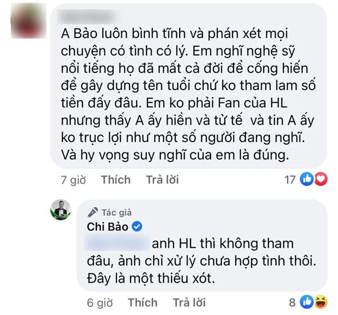 Chi Bảo đáp trả 1 chọi 1 antifan về vụ NS Hoài Linh kêu gọi từ thiện 13,7 tỷ đồng: “Không có gì mờ ám, chỉ là chậm” - Ảnh 4.