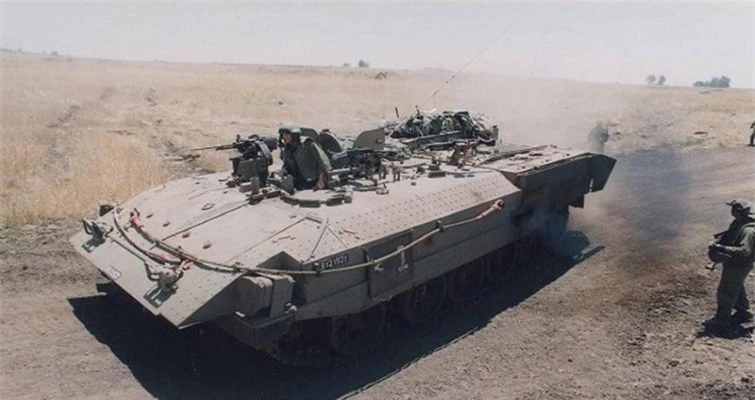 Hoan cai xe tang T-54/55 thanh xe boc thep cho quan, Israel khien ca the gioi kinh ngac-Hinh-10