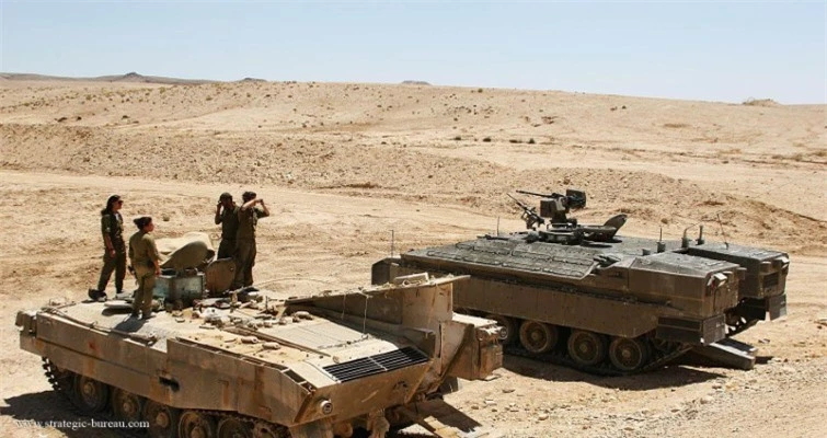 Hoan cai xe tang T-54/55 thanh xe boc thep cho quan, Israel khien ca the gioi kinh ngac-Hinh-13