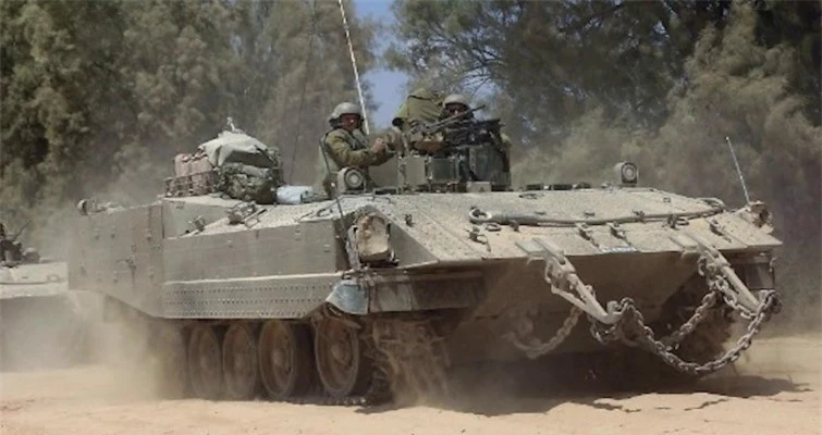 Hoan cai xe tang T-54/55 thanh xe boc thep cho quan, Israel khien ca the gioi kinh ngac-Hinh-4
