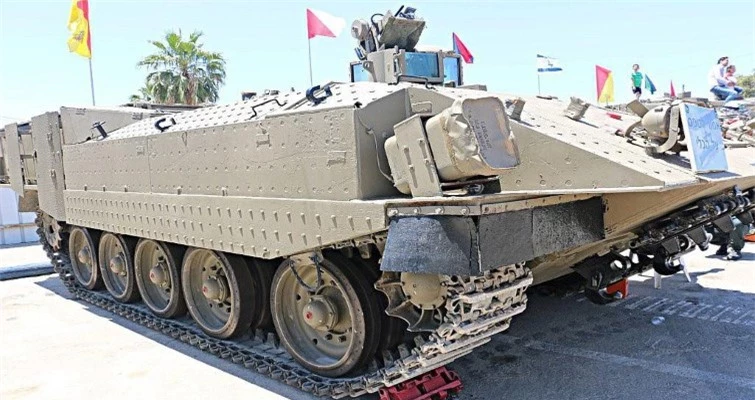 Hoan cai xe tang T-54/55 thanh xe boc thep cho quan, Israel khien ca the gioi kinh ngac-Hinh-8