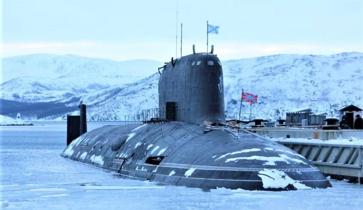 Tàu ngầm hạt nhân “Severodvinsk” thuộc dự án 885; Nguồn: topwar.ru