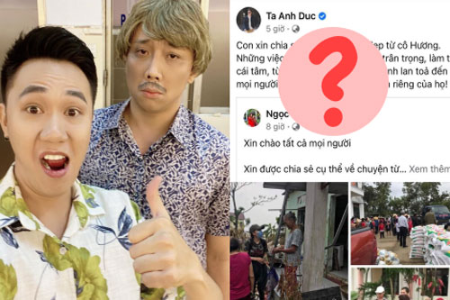 Anh Đức đăng ngay status lúc nửa đêm để thể hiện rõ thái độ với Trấn Thành giữa lùm xùm tiền từ thiện