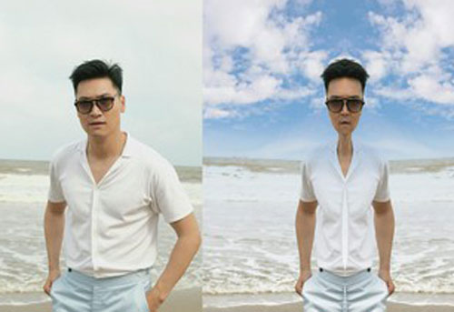 Mạnh Trường tung hình soái ca tuổi U40, Hồng Diễm bình luận tấu hài khiến fan 'cười ngặt'