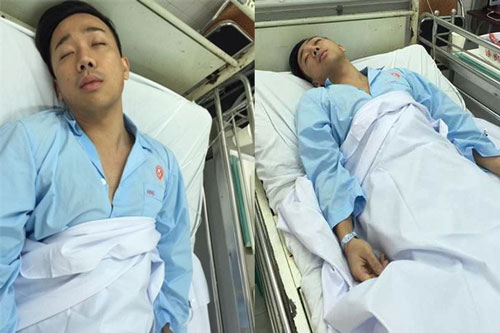 Trấn Thành lộ ảnh nhập viện giữa lùm xùm chuyển tiền từ thiện cho Thuỷ Tiên, thực hư ra sao?