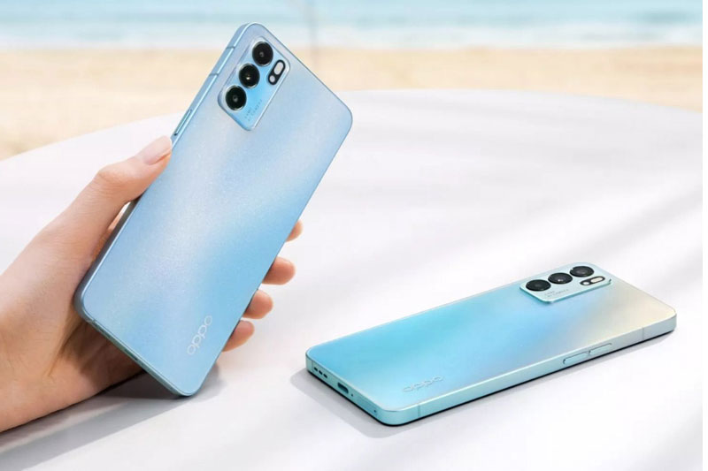 Oppo Reno6 5G trình làng: Chip Dimensity 900 5G, RAM 12 GB, sạc 65W, giá hơn 11 triệu