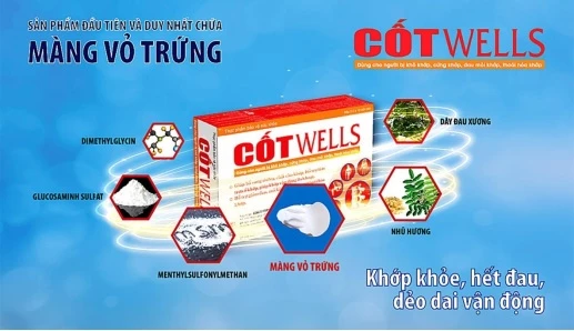  Thực phẩm bảo vệ sức khỏe CốtWells.