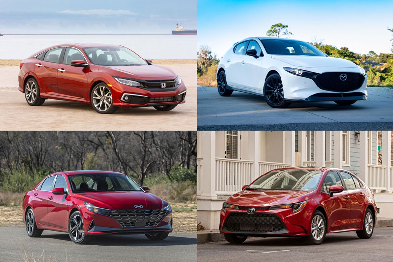 Top 10 xe hơi cỡ nhỏ bán chạy nhất thế giới: Honda Civic, Mazda3 góp mặt