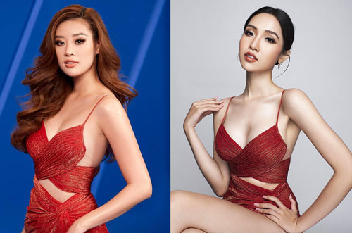 Đỗ Nhật Hà "đụng hàng" Khánh Vân trong loạt ảnh mới: Nàng Hậu nào quyến rũ hơn?