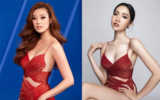 Đỗ Nhật Hà đụng hàng Khánh Vân trong loạt ảnh mới: Nàng Hậu nào sexy hơn? - Ảnh 2.