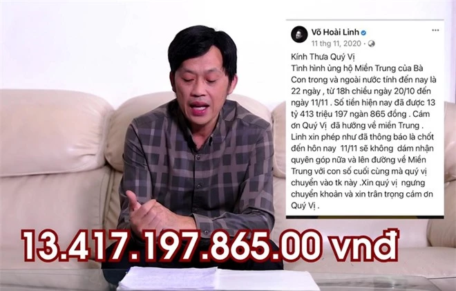 Phi Thanh Vân: Anh Hoài Linh rất bận, thời gian ăn ngủ không có, mong mọi người nhìn bằng con mắt từ tâm - Ảnh 1.