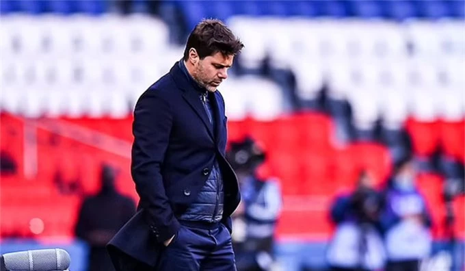 HLV Pochettino không thể giúp PSG bảo vệ thành công chức vô địch Ligue 1