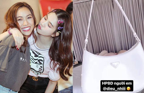 Ngọc Trinh mạnh tay mua túi xách hàng hiệu tặng sinh nhật Diệu Nhi