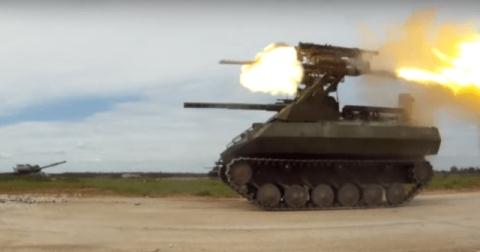 Nga hiệu chỉnh Uran-9 tại chiến trường Syria