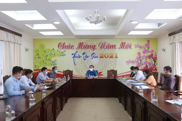 UBND tỉnh An Giang tổ chức buổi làm việc cung cấp thông tin cho báo chí về việc xả thải của chợ đầu mối thủy hải sản.