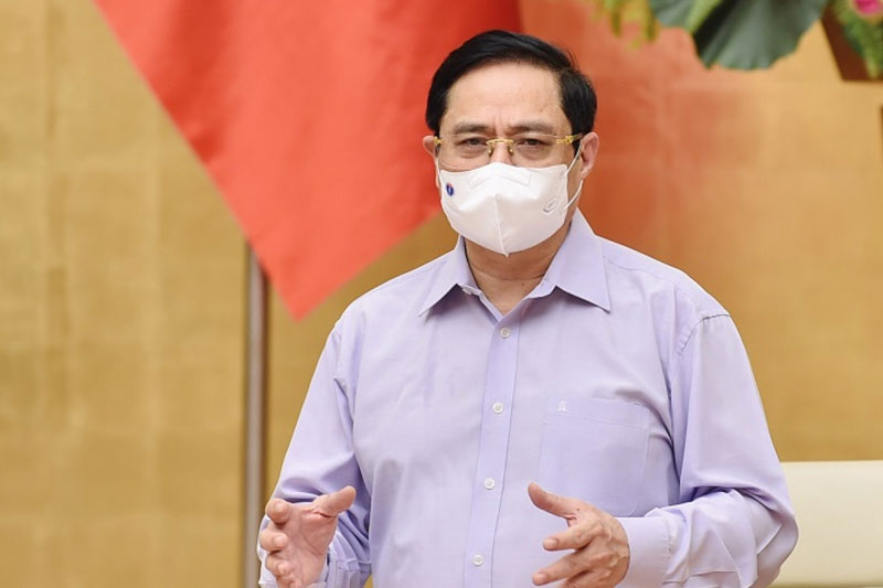 Thủ tướng Phạm Minh Chính trực tiếp thị sát và làm việc tại "tâm dịch" Bắc Giang