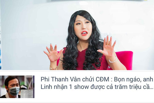 Bị nghi ngờ xúc phạm cộng đồng mạng, Phi Thanh Vân bức xúc: "Tôi sẽ khởi kiện"