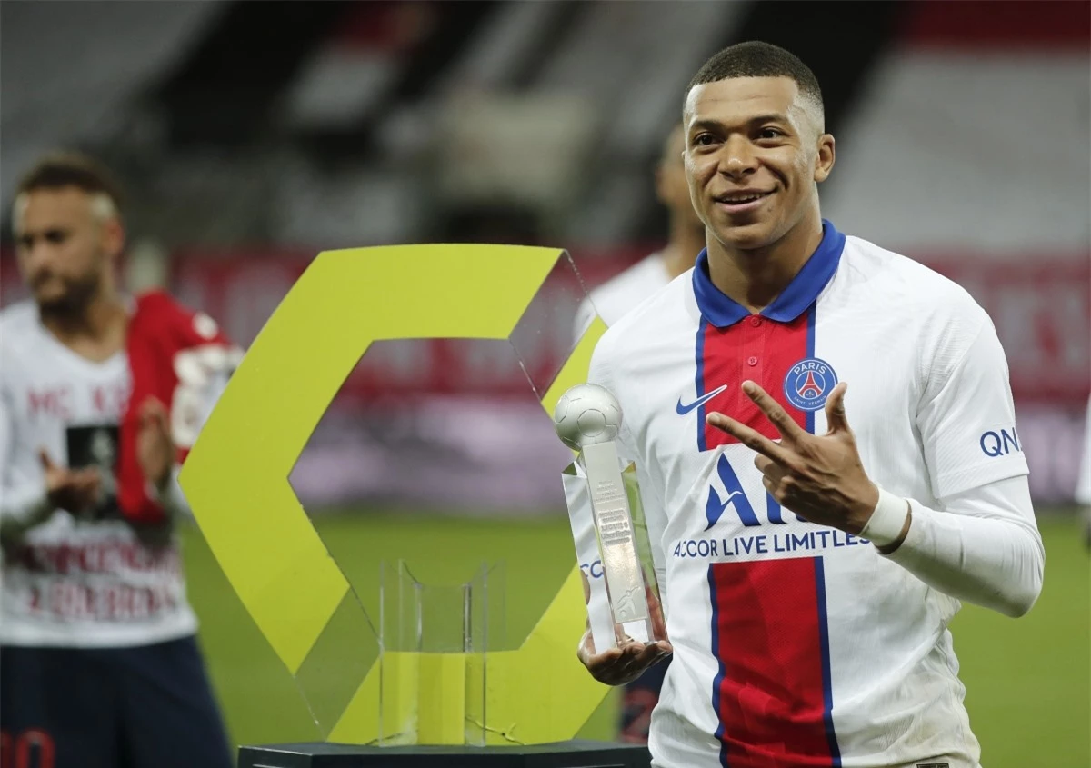 Mbappe vua phá lưới Ligue 1 với 26 bàn thắng (Ảnh: Reuters).