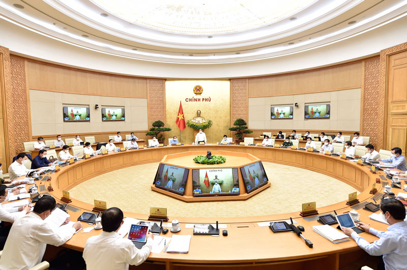 Thủ tướng Phạm Minh Chính triệu tập hội nghị trực tuyến toàn quốc ‘chống dịch như chống giặc’