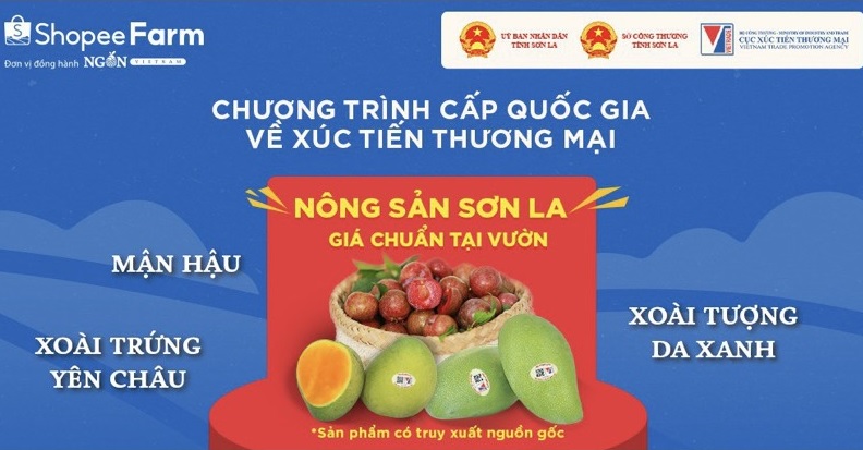 Nông dân chuyển đổi số: Trái cây Sơn La lên sàn thương mại điện tử, thu nhập gia tăng