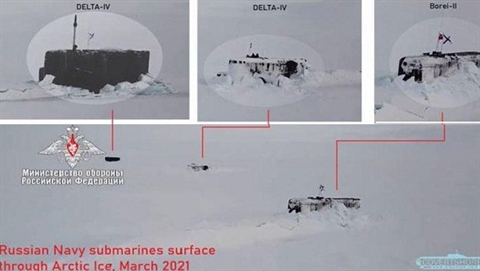 Mỹ thừa nhận Nga một mình thống lĩnh Bắc Cực