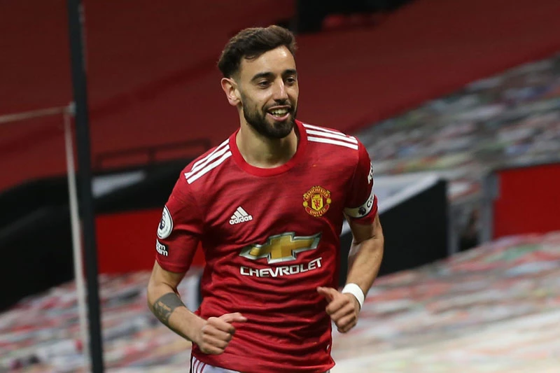 Tiền vệ: Bruno Fernandes (Man Utd).