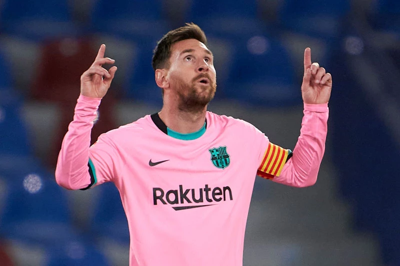 Tiền đạo: Lionel Messi (Barcelona).