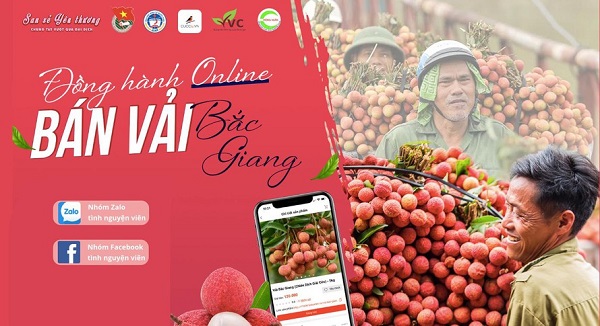 Chiến dịch kêu gọi cộng đồng mạng tham gia bán vải trên nền tảng Cuccu, hỗ trợ nông dân Bắc Giang