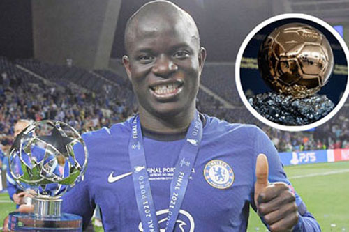Kante nói gì về khả năng giành Quả bóng vàng?