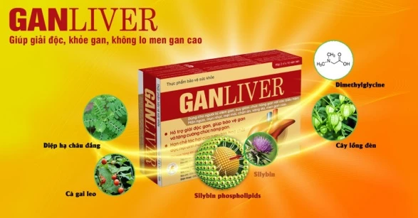 Thực phẩm bảo vệ sức khỏe GANLIVER.