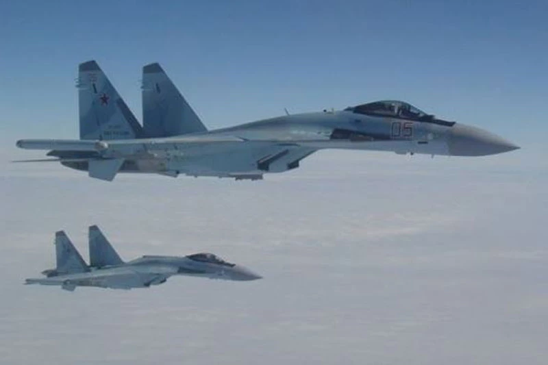 Tiêm kích Su-35.