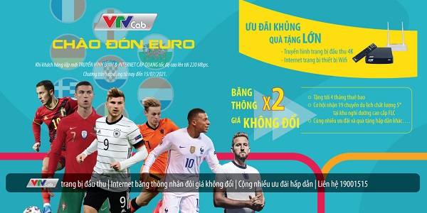 VTVcab tung chương trình khuyến mãi lớn trong tháng 6