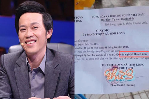 Tranh cãi chi tiết liên quan đến NS Hoài Linh trong giấy mời bà con miền Trung nhận quà cứu trợ, Thuỷ Tiên bị 'réo gọi' để so sánh?