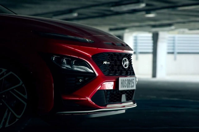 Hyundai Kona N Line phiên bản hiệu suất cao sắp ra mắt