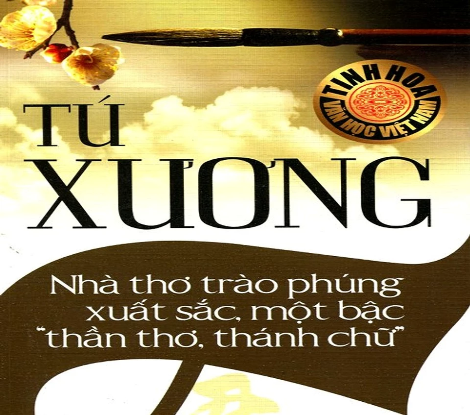 Khi còn sống, Tú Xương chủ yếu sáng tác văn thơ để đả kích những thói hư tật xấu của xã hội đương thời và nói lên nỗi lòng bản thân. Văn thơ của ông thất lạc hết, được các học giả sau này sưu tầm lại. Cả 3 tác phẩm trên đều do Tú Xương sáng tác. Ảnh: NXB VH-TT.