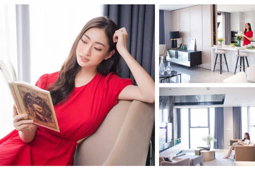 Sau gần 2 năm đương nhiệm, Hoa hậu Lương Thuỳ Linh bất ngờ tậu penthouse ở Hà Nội