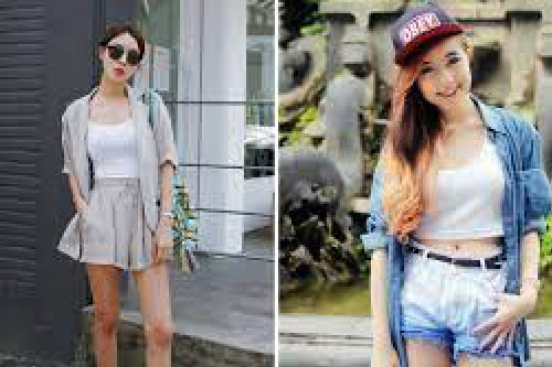 1 cái áo ba lỗ - 6 cách mặc chị em cần biết