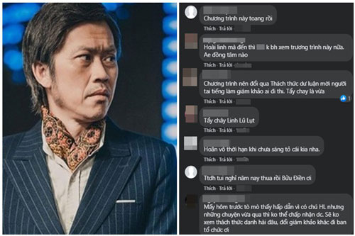 Dân mạng ùa vào fanpage Thách thức danh hài chỉ trích Hoài Linh: Hàng nghìn bình luận tiêu cực và đang tiếp tục tăng