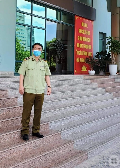 Ông Trần Hùng ngay sau buổi làm việc với Đồng chí Lương Quốc Đoàn - Ủy viên Trung ương Đảng, Chủ tịch Hội nông dân Việt Nam