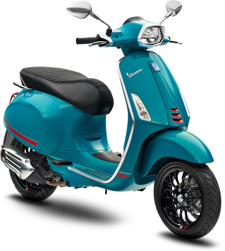 Mẫu xe Vespa Sprint S 125 Blue Audace