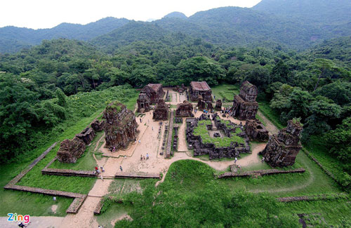 Khu đền tháp Mỹ Sơn được xây để làm gì?